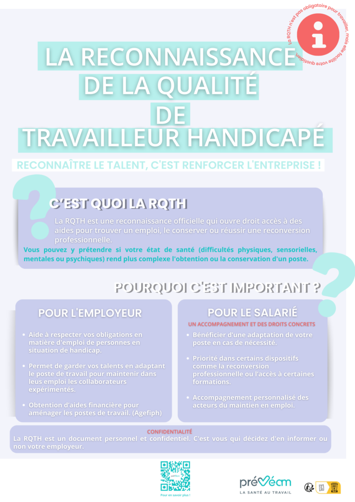 la Reconnaissance de la Qualité de Travailleur Handicapé