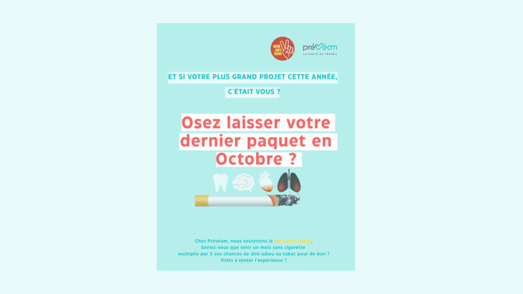 Aide à l'arrêt du tabac avec Tabac Info Services pendant le Mois Sans Tabac