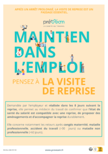 Maintien en emploi - Visite Reprise